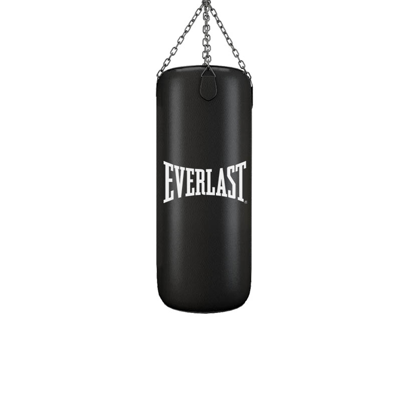 Everlast punching bags can weigh anywhere from 40 pounds to 100 pounds