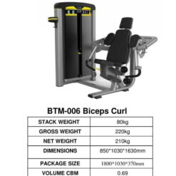 Alternative view of BTM-006 Biceps Training