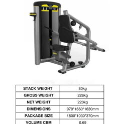 Alternative view of BTM-007 Triceps Extension Machine