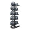 LIVEPRO MEDICINE BALL RACK STORAGE 10PC