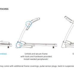 Alternative view of Lifestyle T140 Motorized Treadmill