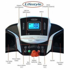 Alternative view of Lifestyle T120A Motorized Treadmill