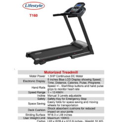 Alternative view of LIFESTYLE T160 TREADMILL
