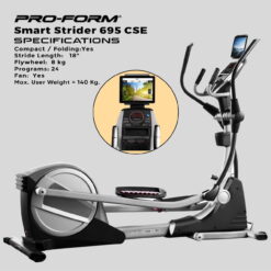 Alternative view of Proform USA Elliptical Smart Strider 695 CSE