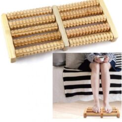 Traditional Wooden Roller Foot Massager