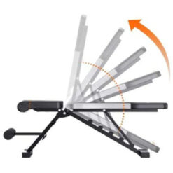 Alternative view of Adjustable Workout Bench Utility Incline Decline Weight Bench Exercise Sit up