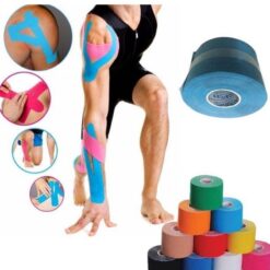 1Pcs Kinesiology Tape Muscle Sports Injury High Speed Tape Knee Muscle Pain Relief Tape - Multi
