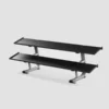 Magnum 2-Tier Flat-Tray Dumbbell Rack (231 Cm / 91")