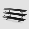 Magnum 3-Tier Flat-Tray Dumbbell Rack (231 Cm / 91")