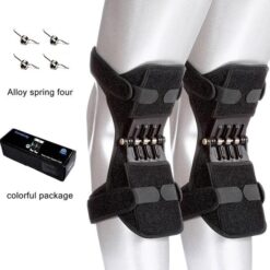 Alternative view of Knee Joint Support Spring Knee Pads Knee Protection Booster Protection Boost Old Cold Leg Knee