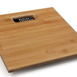 Alternative view of GVC Ultra-Lite Wooden Personal Weighing Scale.
