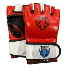Alternative view of BISON MMA GLOVES - LEATHER