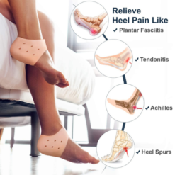 Alternative view of Anti Crack Silicone Gel Heel Pad
