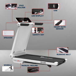 Alternative view of POWER MEX TD M3 TREADMILL