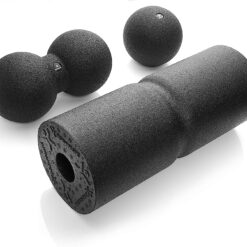 Alternative view of BODYMATE Set con rodillo miofascial mini