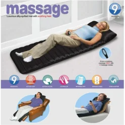MASSAGE BODY Massager, Bed Mattress of 9 Motor and 9 Soothing Heat