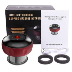 Electric Vacuum Cupping Professional Scraping Slimming Massager Anti-Cellulite Body Electric Guasha Fat Burning Cup USB Charg