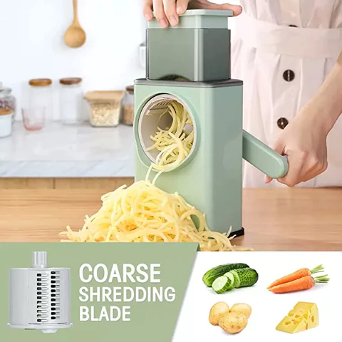 3 in 1 Round Cutter Vegetable Slicer Manual – Life Tools