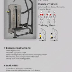 Alternative view of IN-012 Lat Pull Down
