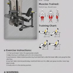 Alternative view of IN-1314B Leg Curl/Extension