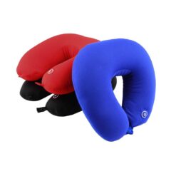 Alternative view of Travel Pillow U-Shaped Microbead Battery-operated Vibrating Neck Massage Pillow