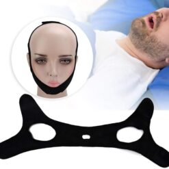 Peritoneal Dialysis Belt, Anti-Snore Chin Strap Snore Reducing Aid Breathable Anti-Snoring Strap for Women and Men(2#)