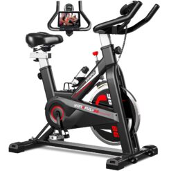 YONKFUL Exercise Bike Belt Drive Indoor