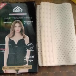 Alternative view of Waist Trainer Trimmer and Slimming Corset 3 Hooks Girdle with Spiral Steel Bone