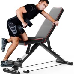 Alternative view of Yoleo Adjustable Weight Bench