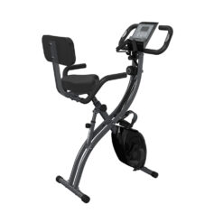 Panshun 2-in-1 Foldable Exercise Bike with BIG metar