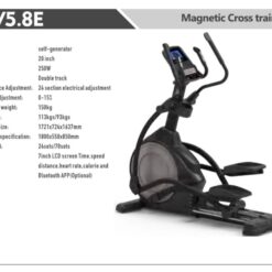 Alternative view of EV5.8E Magnetic Cross trainer