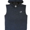 HOOD SLEEVLESS (NAVY)