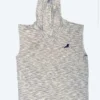 HOOD SLEEVLESS (WHITE)