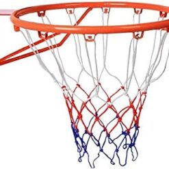 Alternative view of NA Basketball Hoop,Hanging Basketball Hoop Diameter 35 Cm/13.8 Inches, Wall Mounted Basketball Goal For Kids Teenagers Indoor And Outdoor Sports