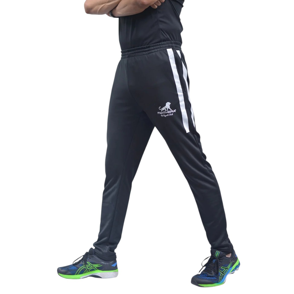 POLYESTER TERRY TROUSER ( BLACK) - Image 2