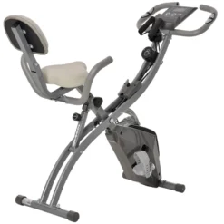 HOMCOM 2-in-1 Foldable Exercise Bike