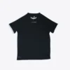 V NECK T-SHIRT (BLACK)