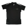 GOLF T-SHIRT BAN COLLAR (BLACK)