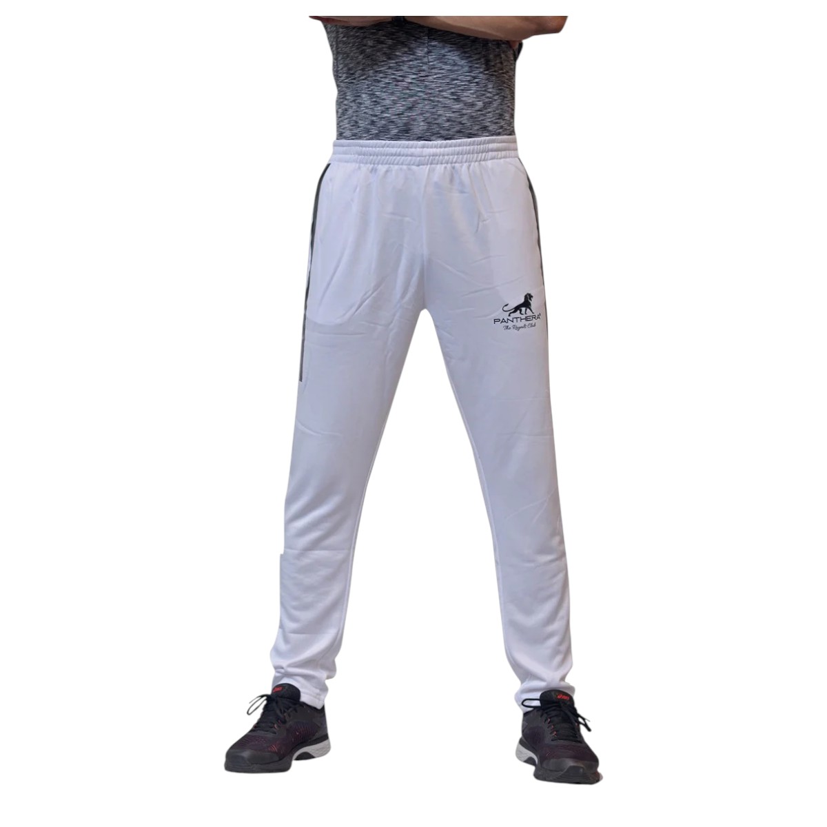 POLYESTER TERRY TROUSER (WHITE) - Image 3