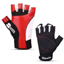 Weight Lifting Leather Gym Gloves Padded Palm