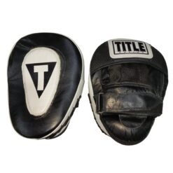 Title Boxing  Blockade Punch Mitts - White/Black