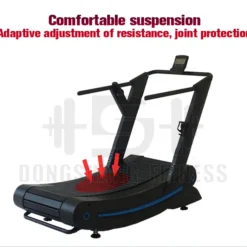 Alternative view of COMMERCIAL Non-MOTORIZED CURVED TREADMILL