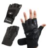 iWarner double band high-quality gym gloves, gym gloves for fitness, gym gloves, half gloves for gym, half gloves, exercise gloves, gym gloves for men and women, men's gym gloves