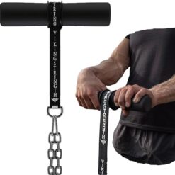 Vikingstrength Forearm Blaster- Thick Handle Forearm strengthener exercise equipment. Thick Wrist Roller for Muscle building and Injury prevention Hand Grip...