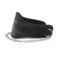 Alternative view of Tebery Double Stitching Dip Belt with 36-Inch Steel Chain for Weight Lifting & Body Building