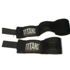 Alternative view of TITAN 180″ STRETCHY HAND WRAPS – Black