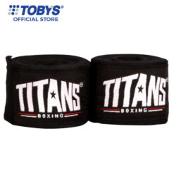TITAN 180″ STRETCHY HAND WRAPS – Black