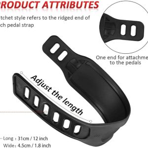 Exercise Bike Pedal Straps Universal Pedal Straps Singal