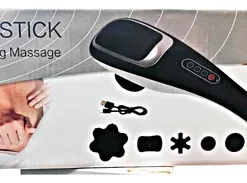 Alternative view of Masajeador Corporal Recargable Con Velocidad Ajustable