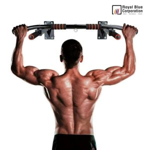 Wall Mounted Pull Up Chin Up Bar With Hooks
